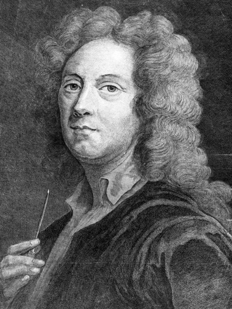 Detail of George Bickham the Elder, c. mid C18th by George Bickham