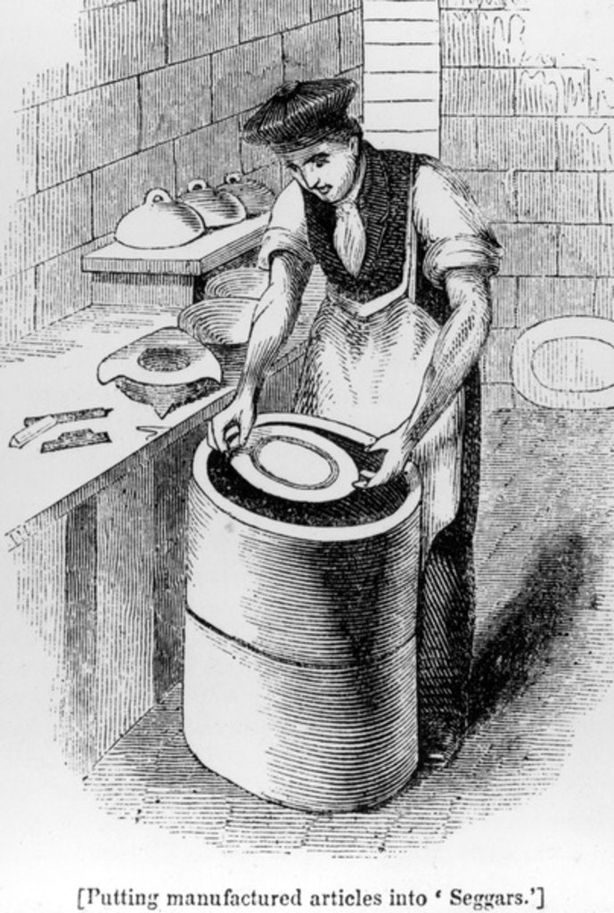 Detail of Illustration from Knight's 'Pictorial Gallery of Arts', c.1850 by English School