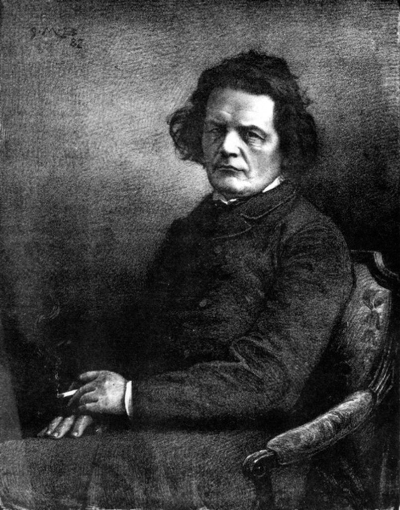 Detail of Anton Rubinstein, 19th Century by School Russian