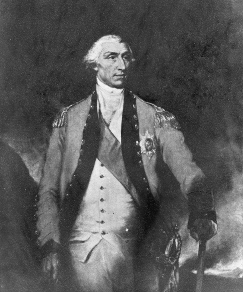 Detail of Sir Eyre Coote, 18th Century by English School