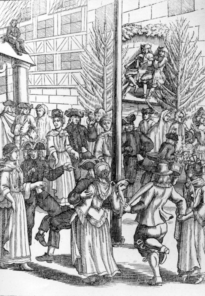 Detail of The Chimney Sweep Dance by German School