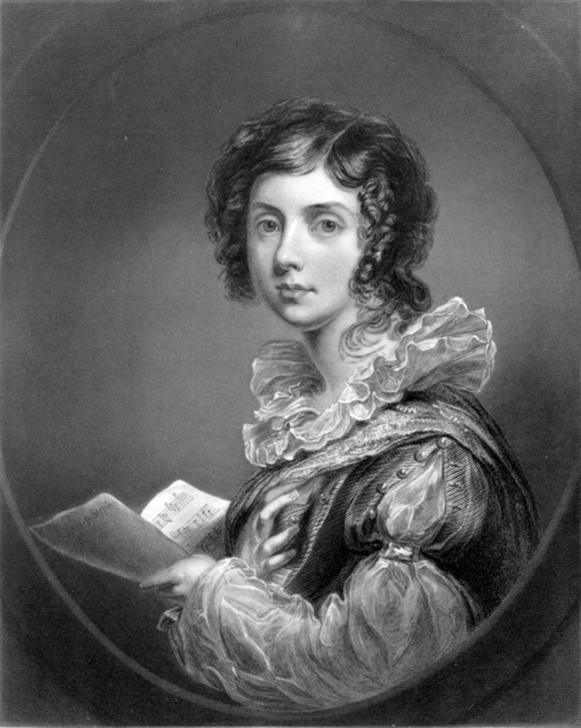 Detail of The Songstress by English School