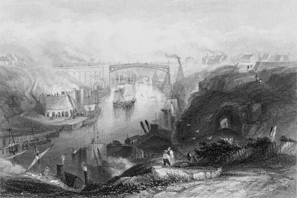 Detail of Sunderland, 1842 by George Balmer