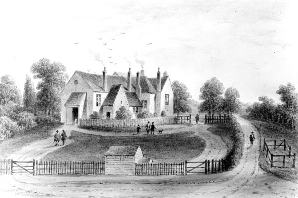 Detail of Lord Mayor's Banqueting House, Oxford Road, c.1840 by Thomas Hosmer Shepherd