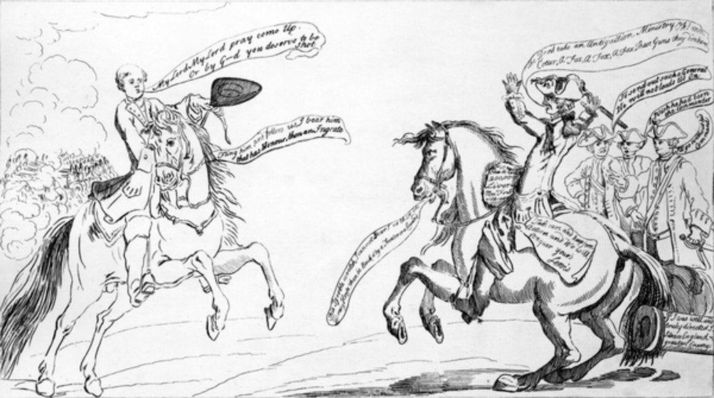 Detail of The Pompadour General, c.1759 by George Bickham