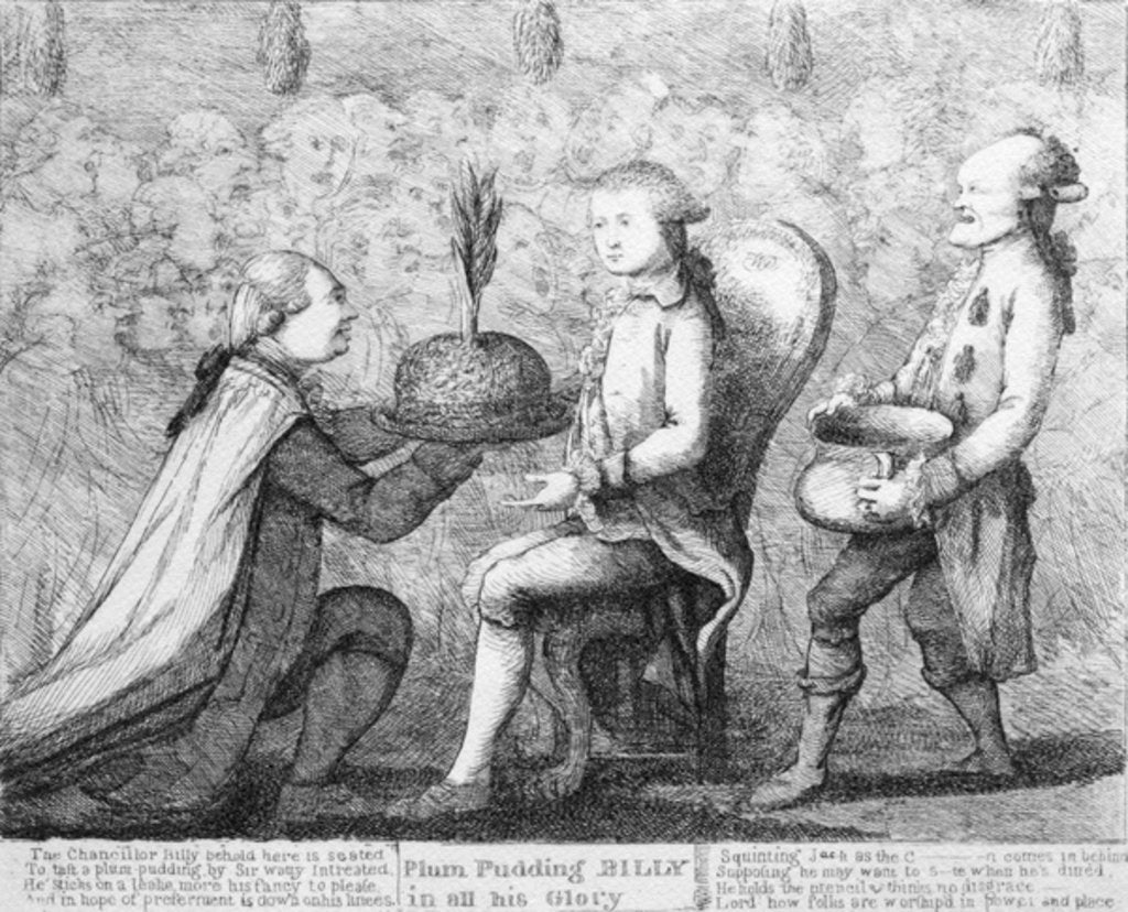 Detail of Plum Pudding Billy in All his Glory, after Dent, 1784 by William Dent