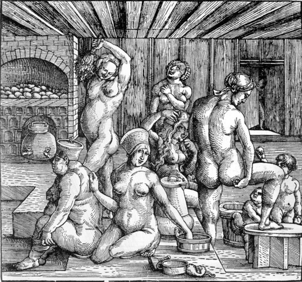 Detail of The Women's Bath by Albrecht Dürer or Duerer