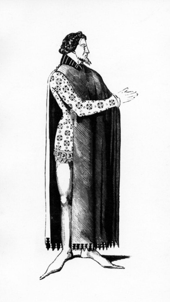 Detail of Illustration taken from Histoire du costume en France depuis les 18e siècle by French School