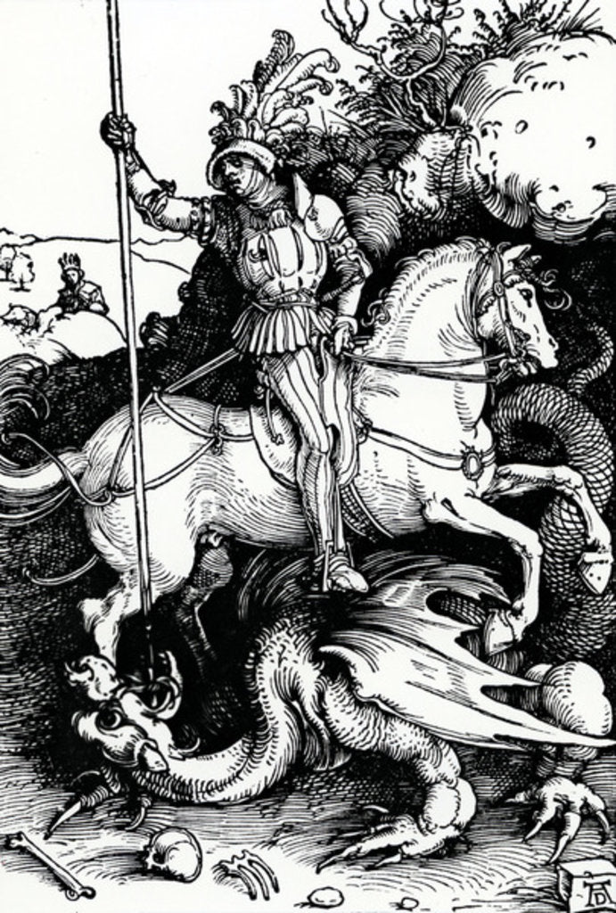 Detail of St. George and the Dragon, 1504 by Albrecht Dürer or Duerer