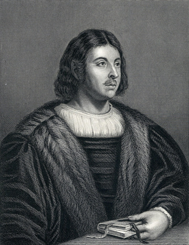 Detail of Giovanni Boccaccio, 19th Century by English School