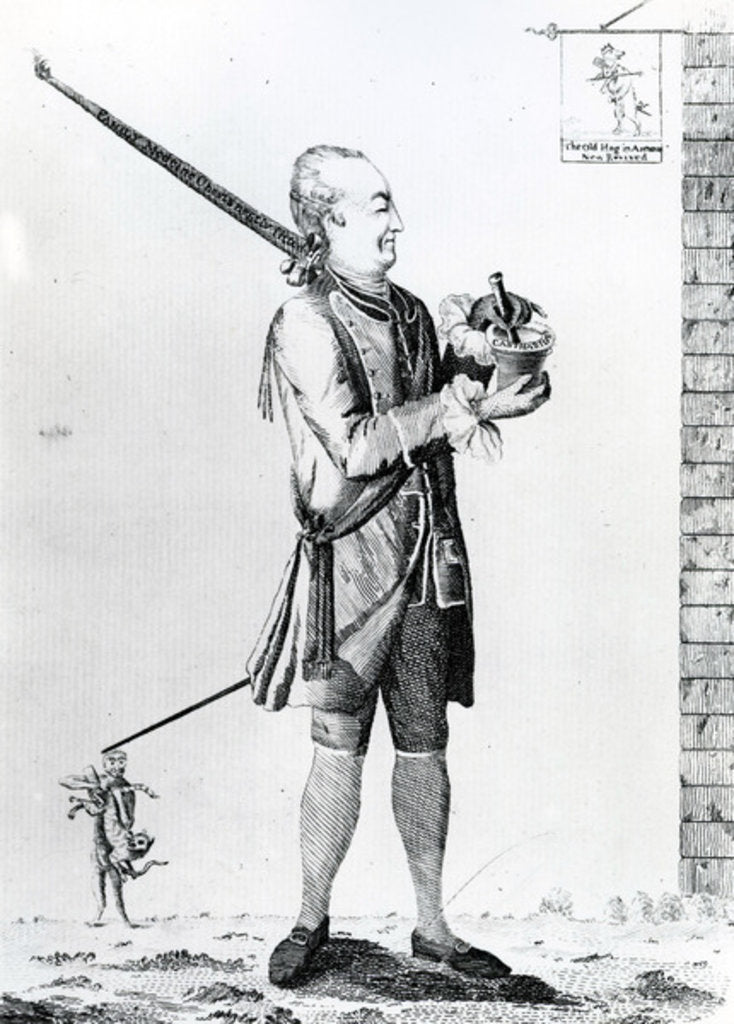 Detail of The Chymical Macaroni by English School