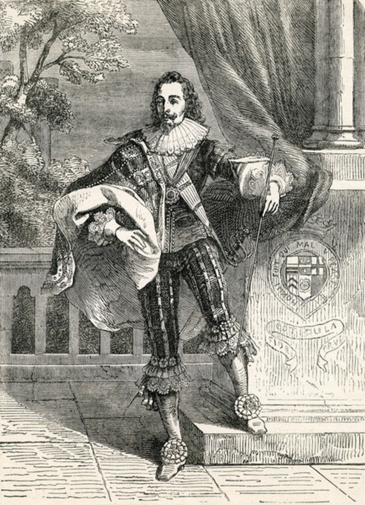 Detail of King Charles I by English School