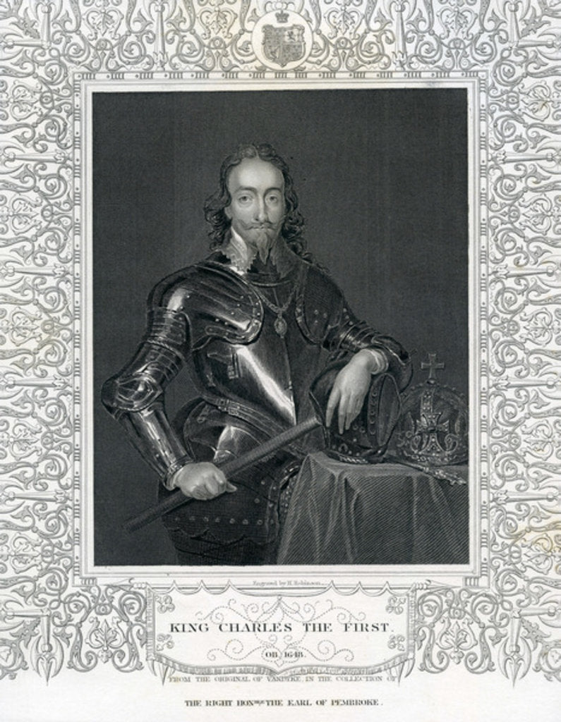 Detail of King Charles the First by English School