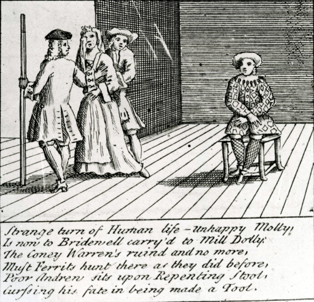 Detail of Venerantur Floridenses, illustration taken from 'Brevis narratio eorvm qvae in Florida Americae provicia Gallis acciderunt' 1591 by Jacques (1533-88) Le Moyne