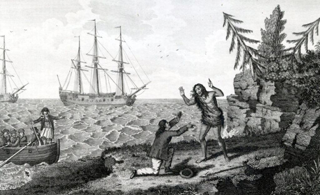 Detail of Affecting interview of two Mokito Men by English School