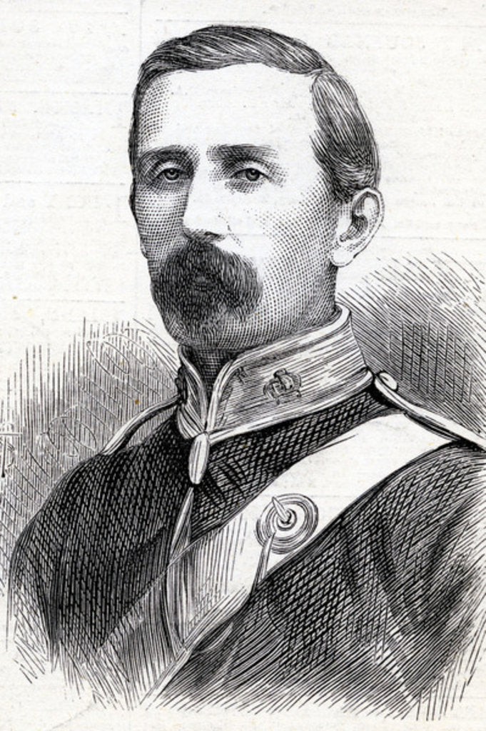 Detail of Portrait of Lieutenant-Colonel George Taylor Denison, 1877 by English School