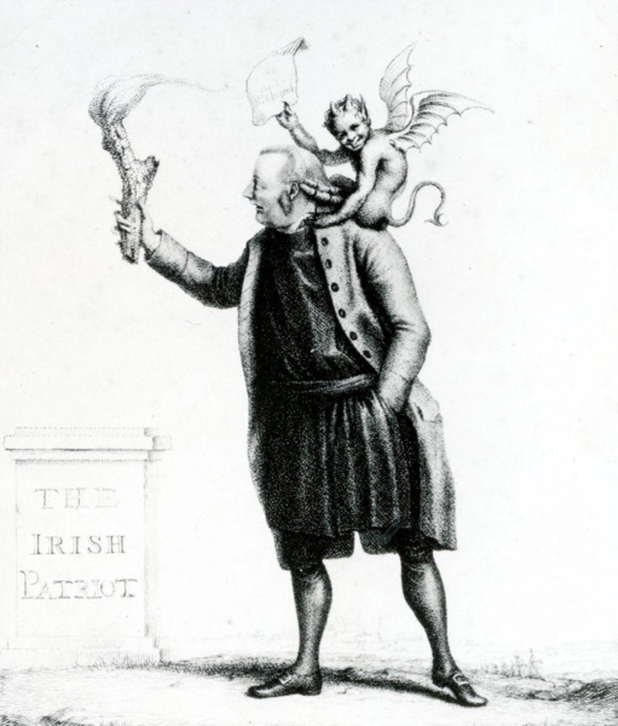 Detail of The right Rev. Volunteer B of D, published by Richard Morton Paye, 1784 by English School