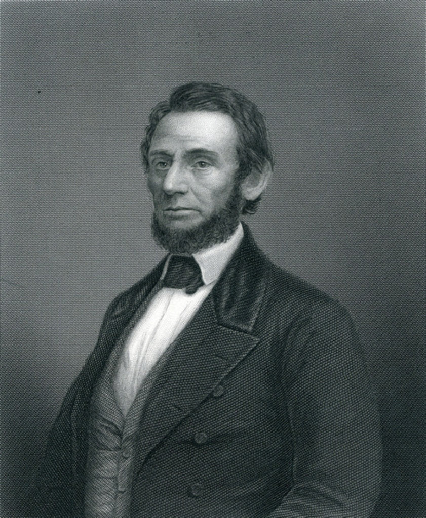 Detail of Abraham Lincoln by English School