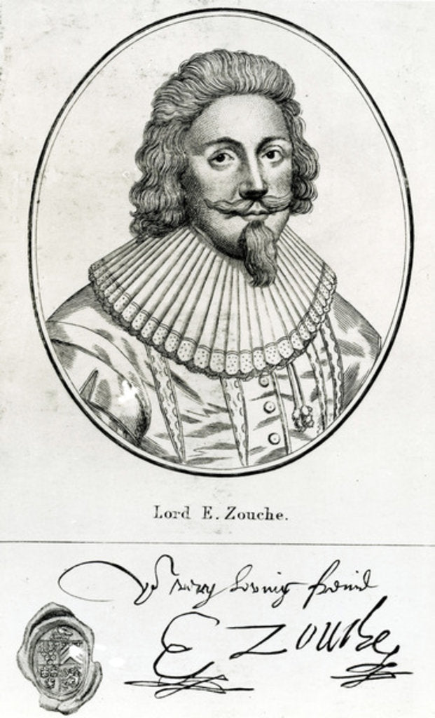 Detail of Edward la Zouche by English School