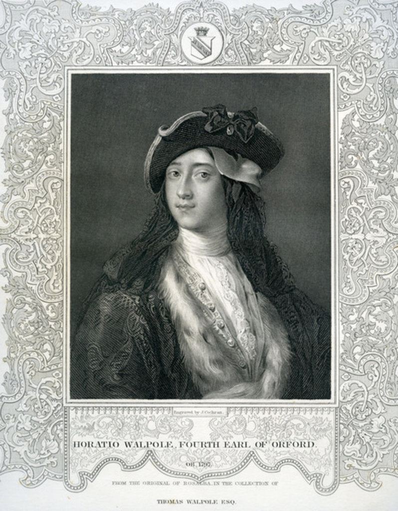 Detail of Horatio Walpole, Fourth Earl of Orford by English School