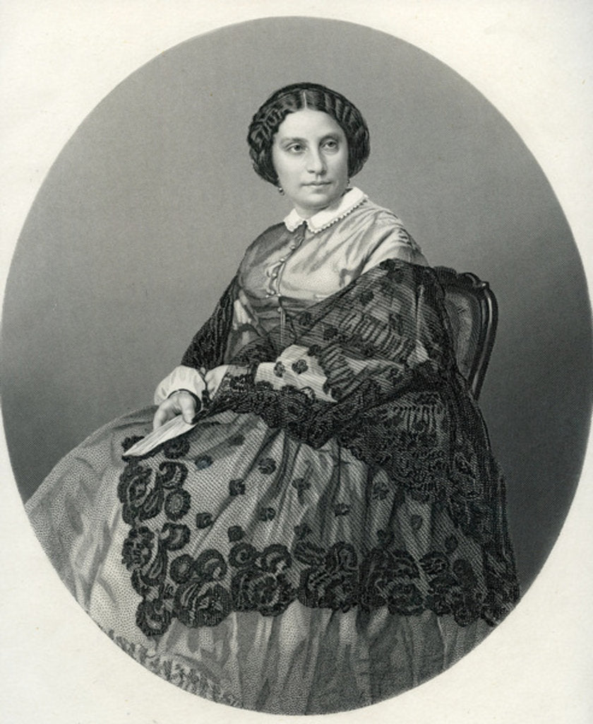 Detail of Mrs. Hazlewood by Anonymous