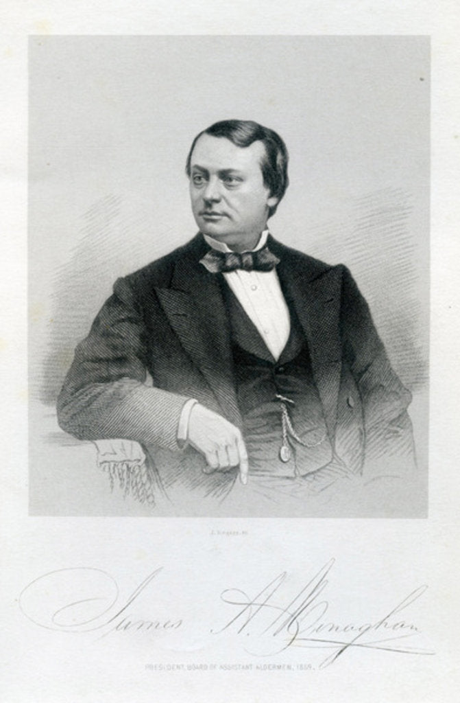 Detail of James A.Monaghan by Anonymous