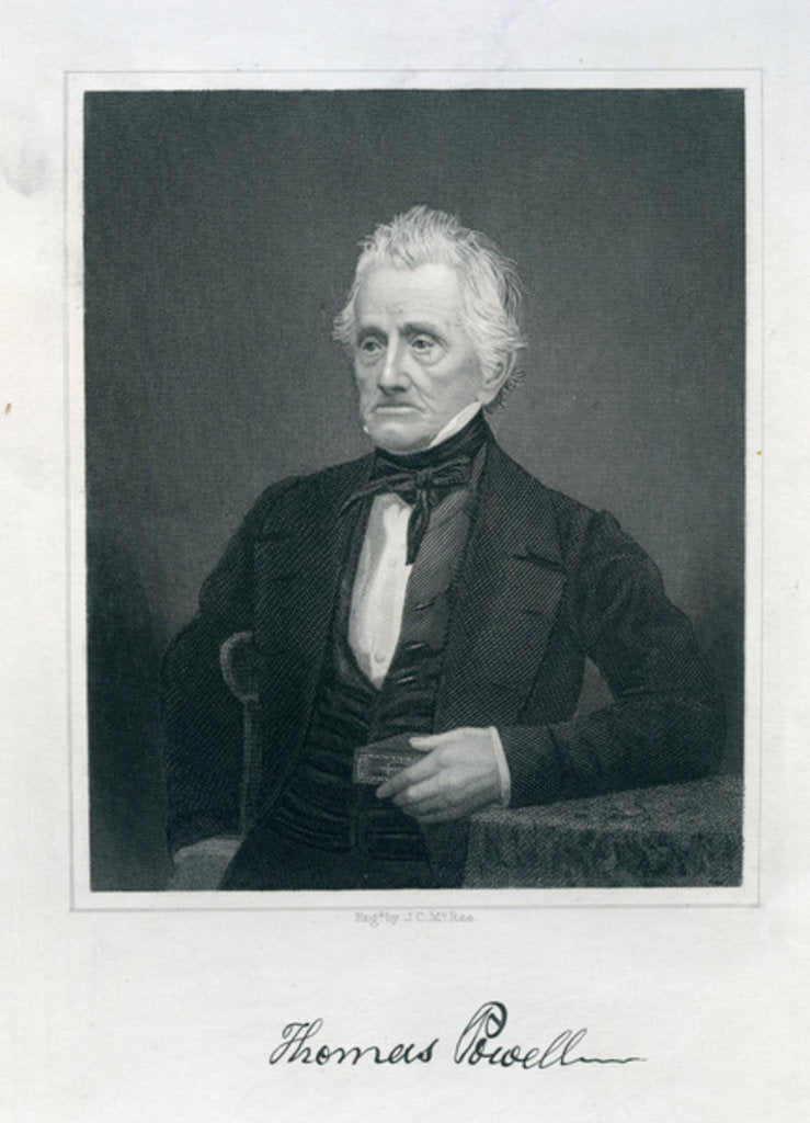 Detail of Thomas Powell by Anonymous