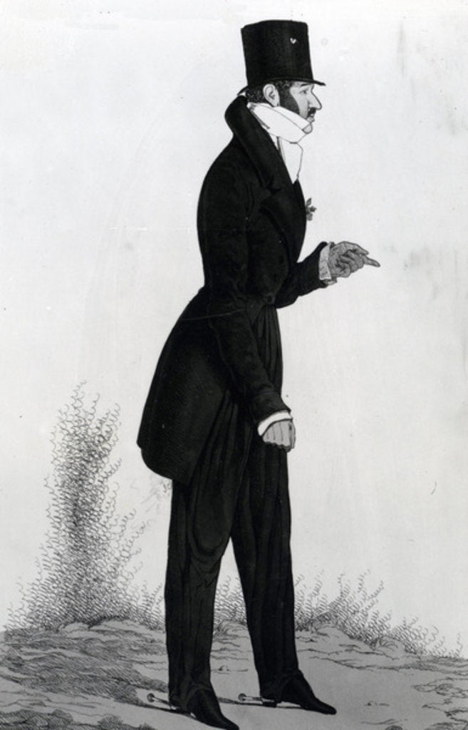 Detail of Edward Hughes Ball Hughes, The Golden Ball, 1819 by Richard Dighton