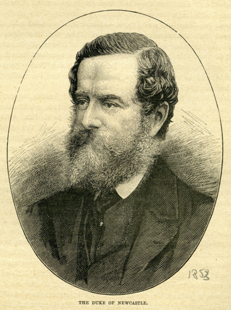 Detail of The Duke of Newcastle by English School