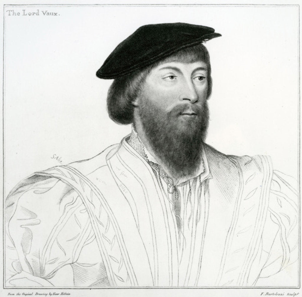 Detail of Thomas Vaux, 2nd Baron Vaux of Harrowden by Hans Holbein the Younger
