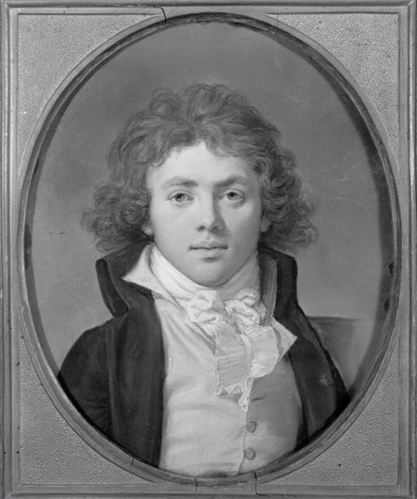 Detail of Portrait of Boris Vladimirovich Golytsin, 1791 by Hugh Douglas Hamilton