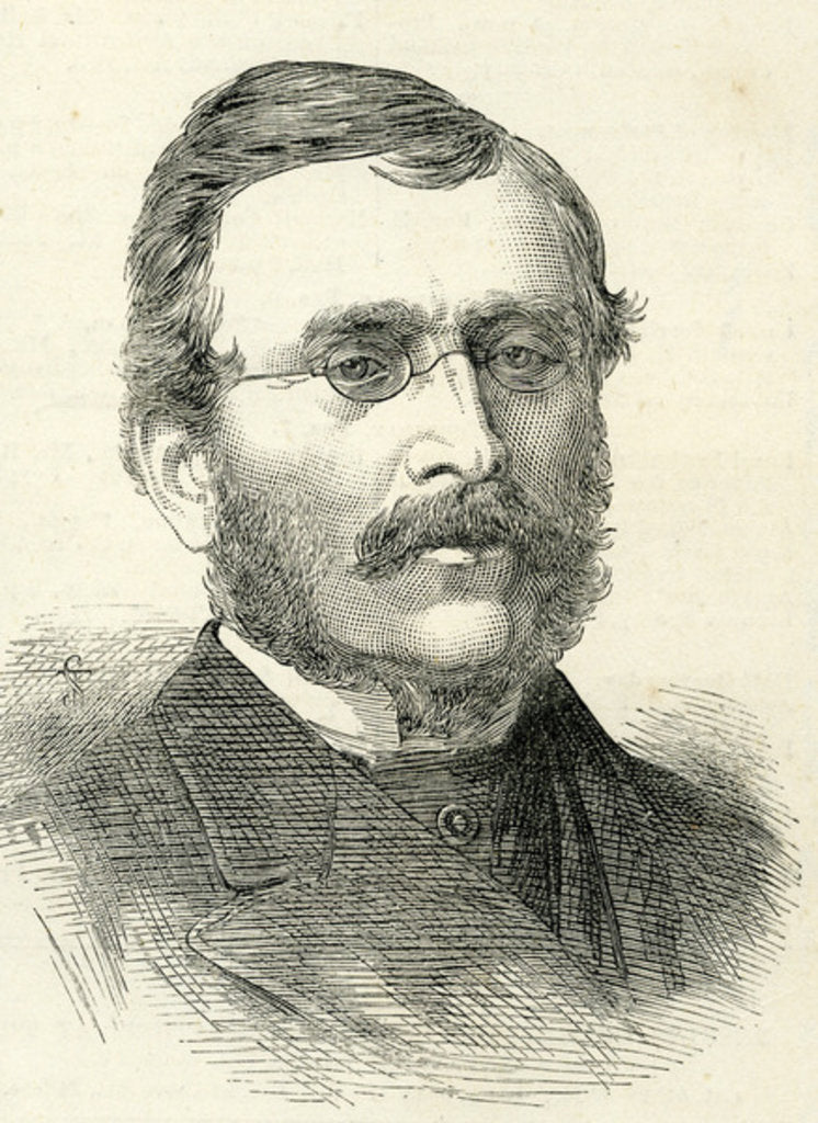 Detail of Henry Brittan Willis from 'The Illustrated London News' February, 1884 by English School