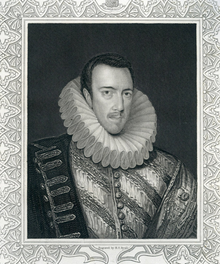 Detail of Saint Philip Howard, Earl of Arundel by Federico Zuccari or Zuccaro