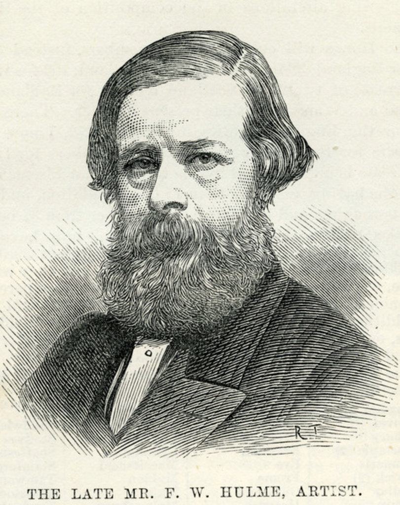 Detail of Frederick William Hulme from 'The Illustrated London News' 6th December, 1884 by English School