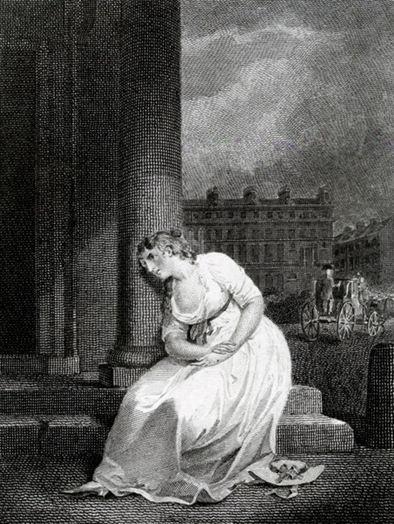 Detail of Illustration to Du Roveray's edition of Oliver Goldsmith's Poem 'The Deserted Village', 1800 by Francis Wheatley