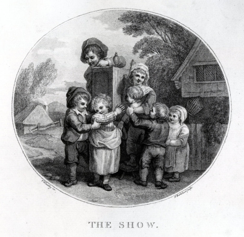 Detail of The Peep Show, 1789 by Francis Wheatley