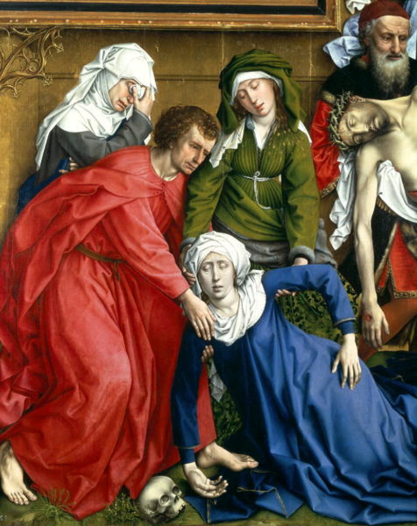Detail of Descent from the Cross, c.1435 by Rogier van der Weyden