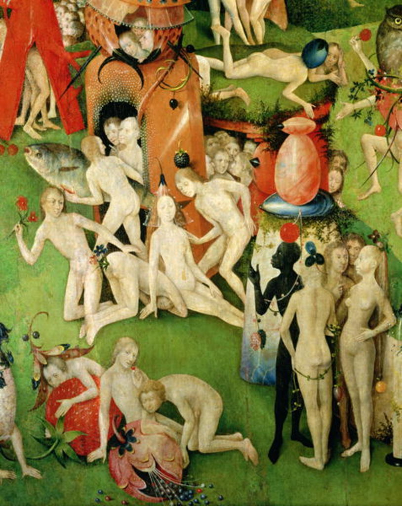 Detail of The Garden of Earthly Delights, 1490-1500 by Hieronymus Bosch