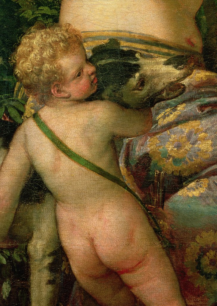 Detail of Cupid by (1528-88) Veronese