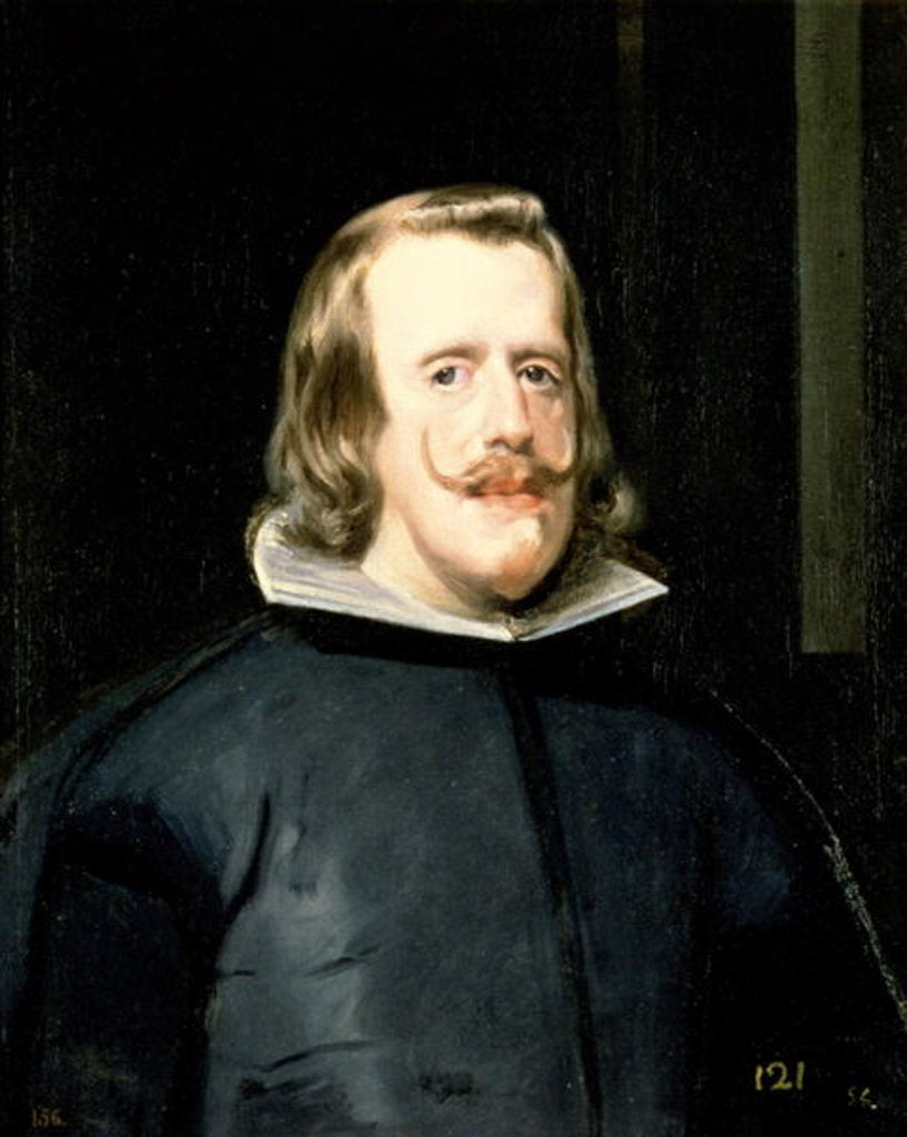 Detail of Portrait of Philip IV in Court Dress, 1655 by Diego Rodriguez de Silva y Velazquez