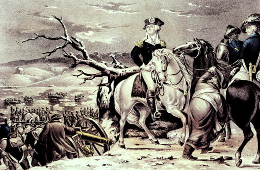 Detail of George Washington crossing the Delaware by Anonymous