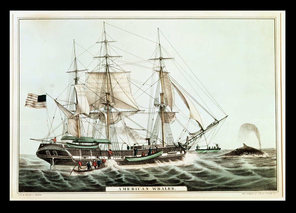 Detail of American Whaler by American School