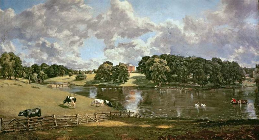 Detail of Wivenhoe Park, Essex, 1816 by Anonymous