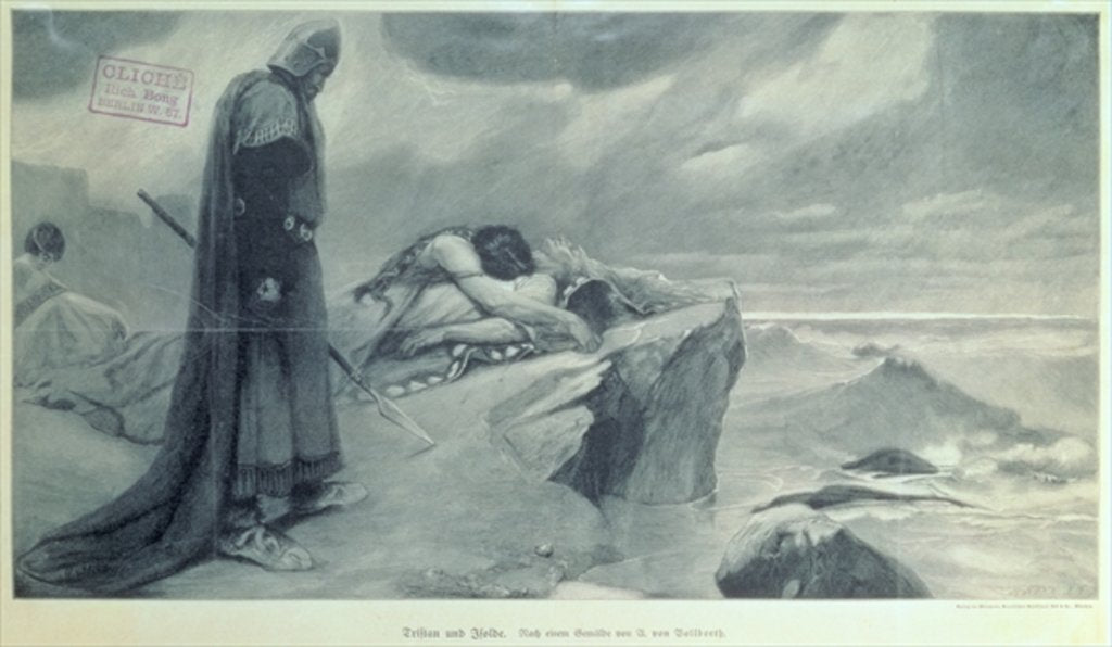 Detail of Scenery from the opera 'Tristan and Isolda' by Richard Wagner by German School