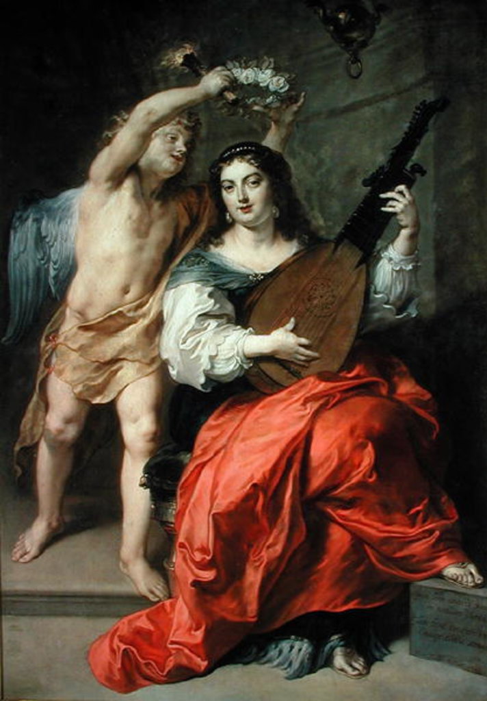 Detail of Music and Love, 1652 by Theodore van Thulden