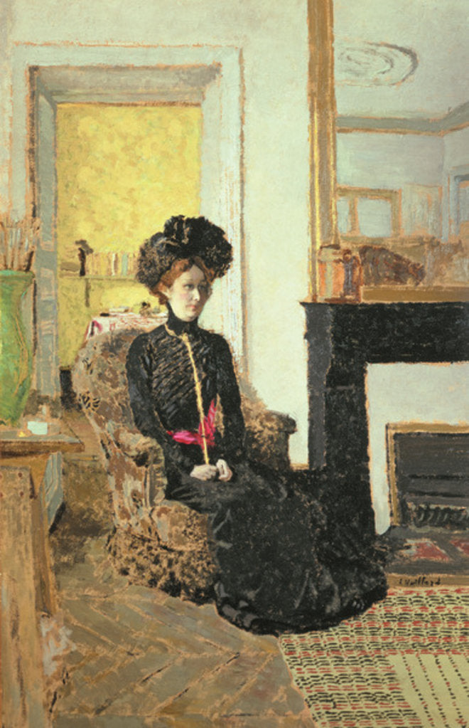 Detail of Seated Woman, 1901 by Edouard Vuillard