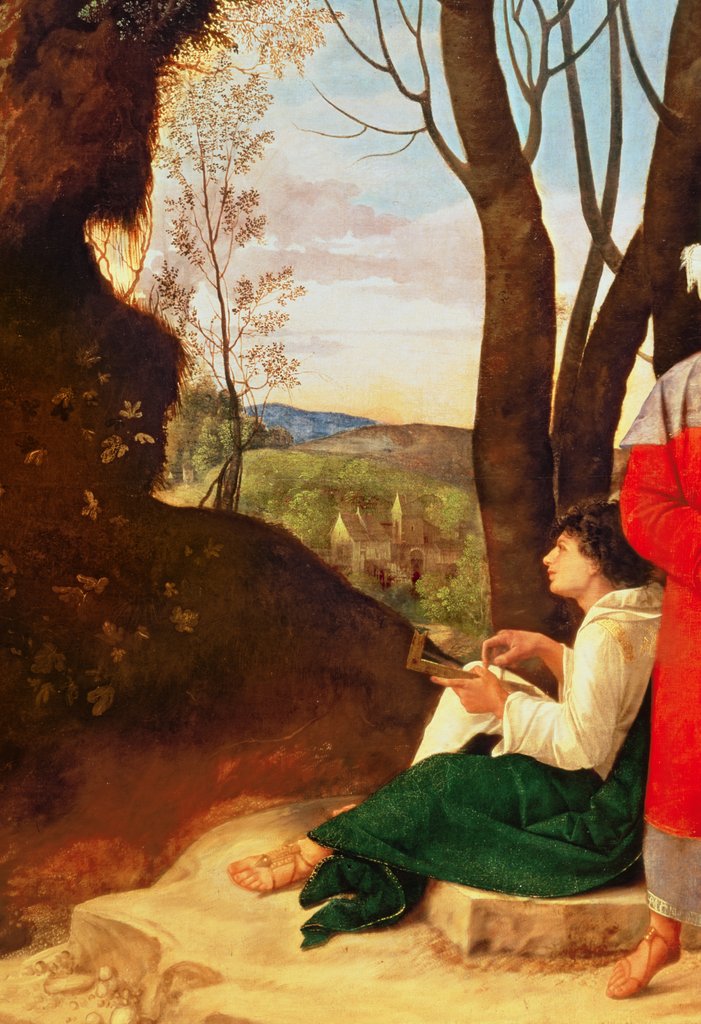 Detail of The Three Philosophers by Giorgione