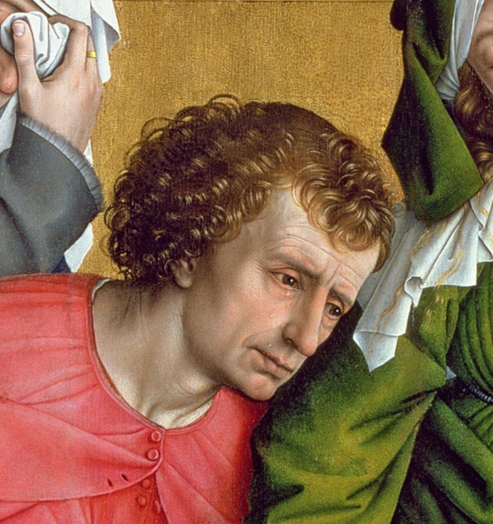 Detail of Descent from the Cross, c.1435 by Rogier van der Weyden