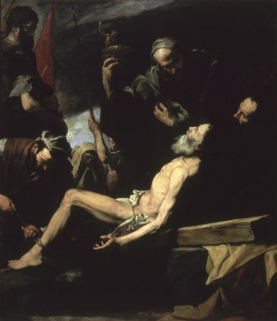 Detail of The Martyrdom of St. Andrew, 1628 by Jusepe de (1591-1652) Ribera