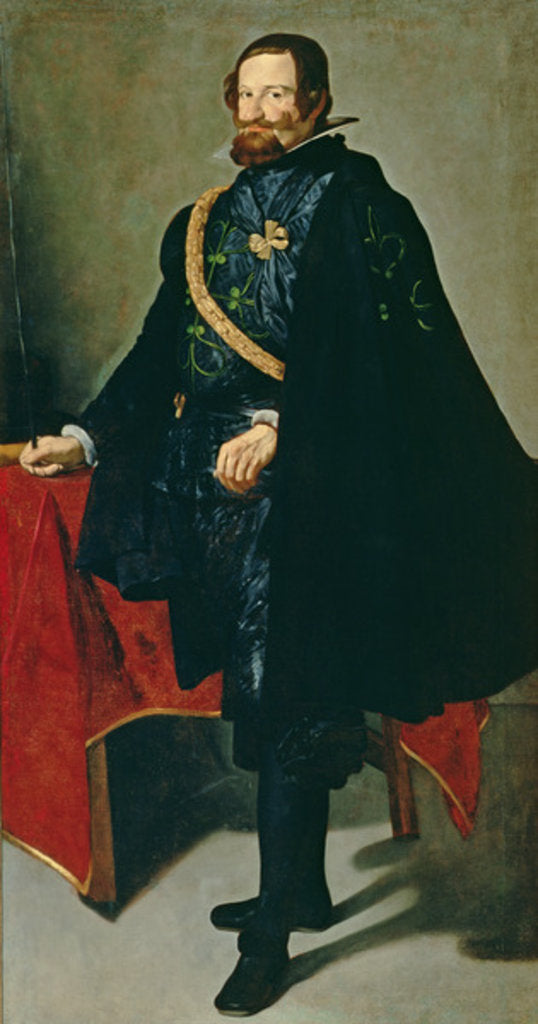 Detail of Don Gaspar de Guzman Count-Duke de Olivares by Diego Rodriguez de Silva y Velazquez